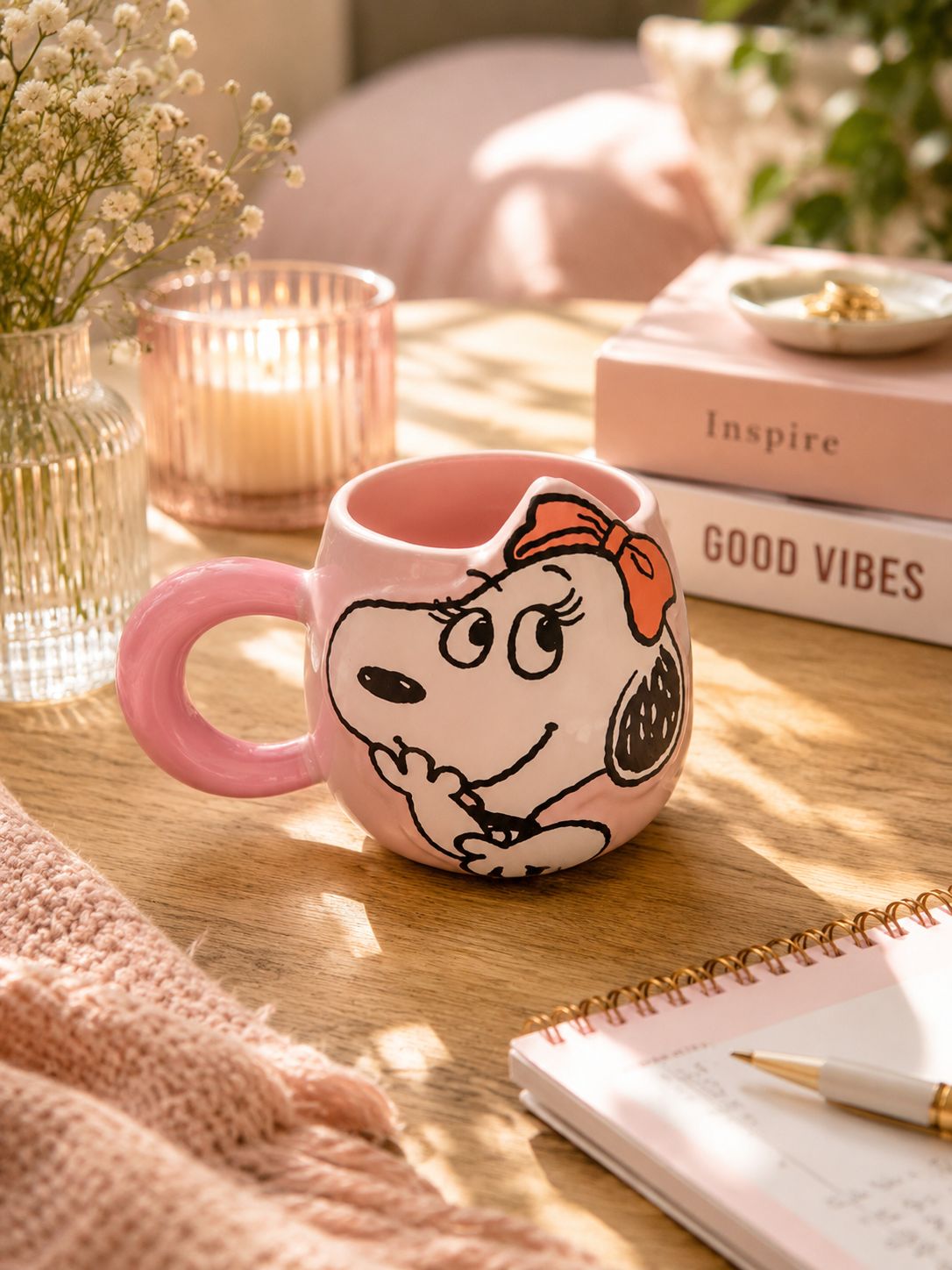 TAZA SNOOPY EN CERÁMICA