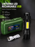MINI LINTERNA LED RECARGABLE USB