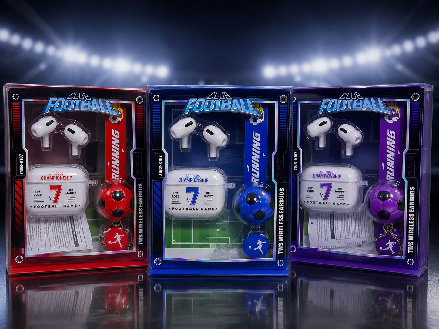 AUDÍFONOS BLUETOOTH CLUB FOOTBALL