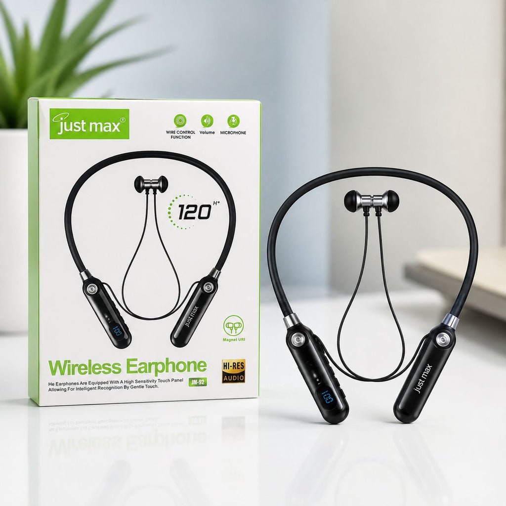 AUDÍFONOS BLUETOOTH JUST MAX JM-92