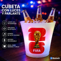 CUBETA LED CON PARLANTE BLUETOOTH