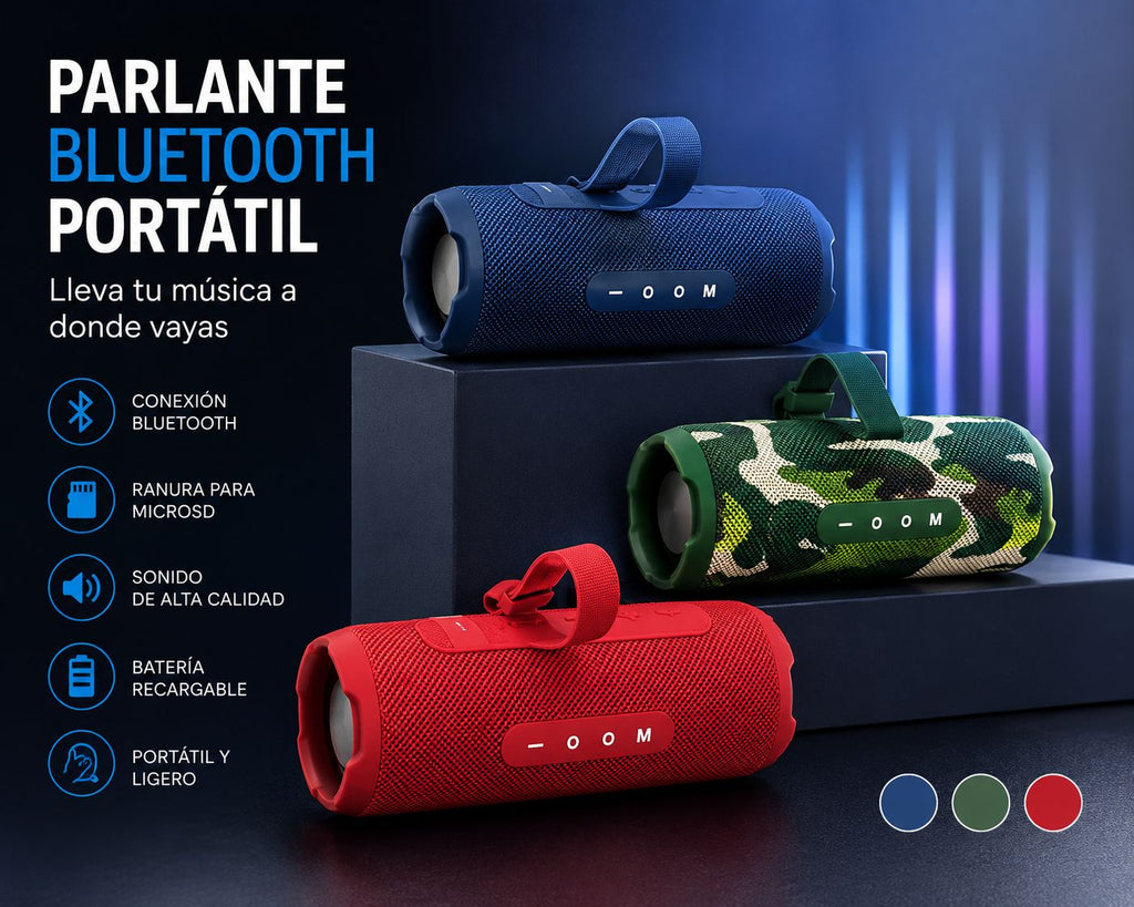 PARLANTE BLUETOOTH PORTÁTIL
