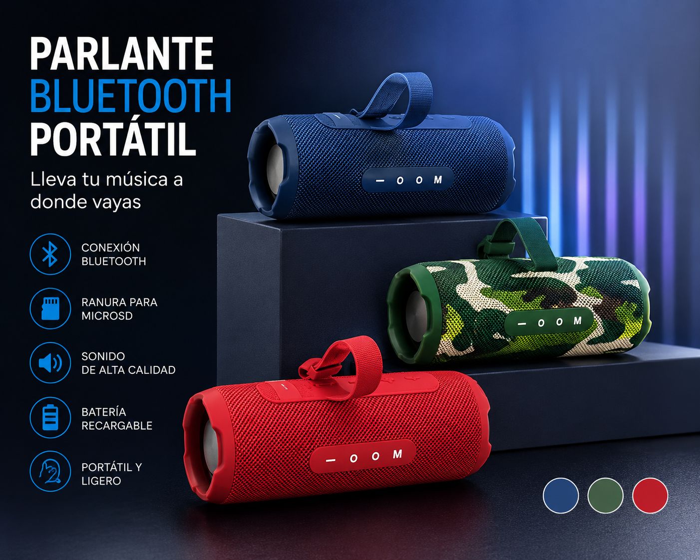 PARLANTE BLUETOOTH PORTÁTIL