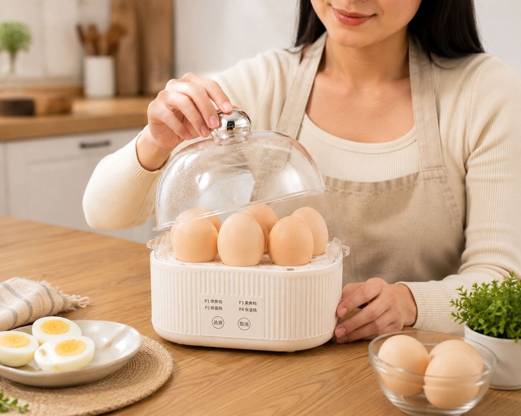 VAPORERA ELÉCTRICA PARA HUEVOS