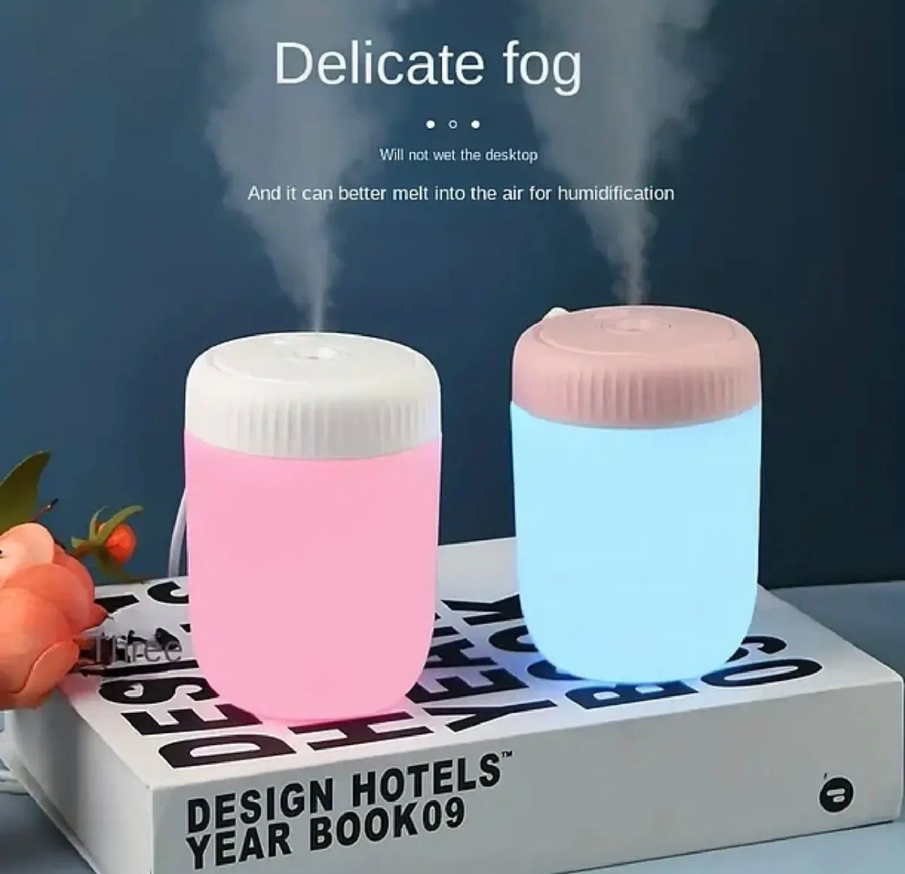 MINI HUMIDIFICADOR LED