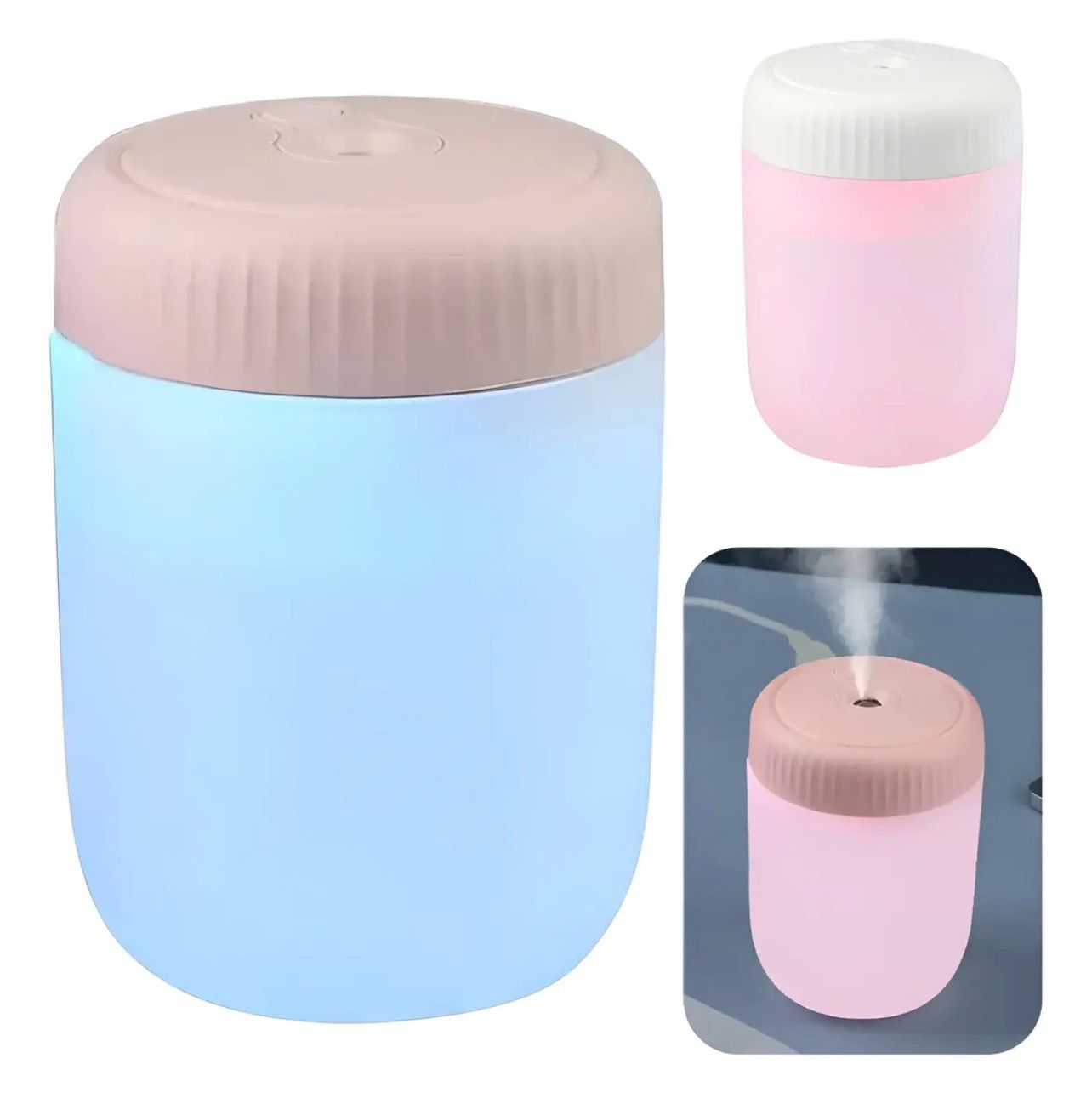 MINI HUMIDIFICADOR LED