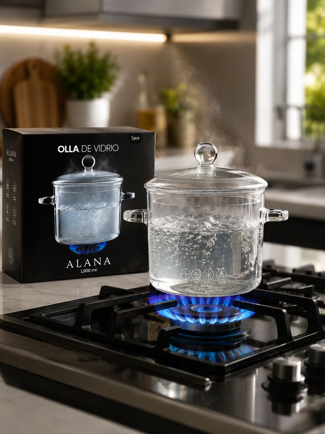 OLLA DE VIDRIO ALANA – 1.900 ML PEQUEÑA