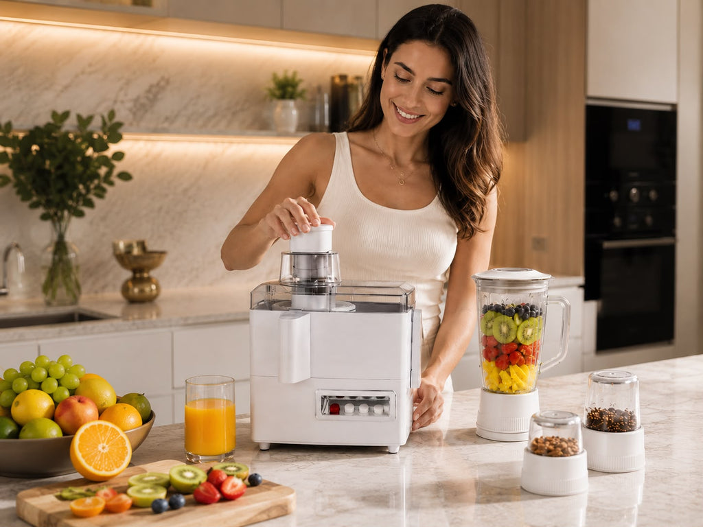 EXTRACTOR DE JUGO SOKANY 4EN1. E1N8
