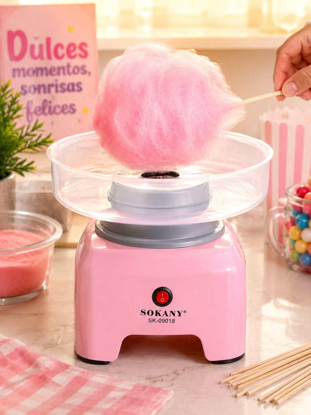 MÁQUINA DE ALGODÓN SOKANY