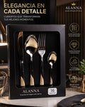 SET DE CUBIERTOS ALANA E2N3