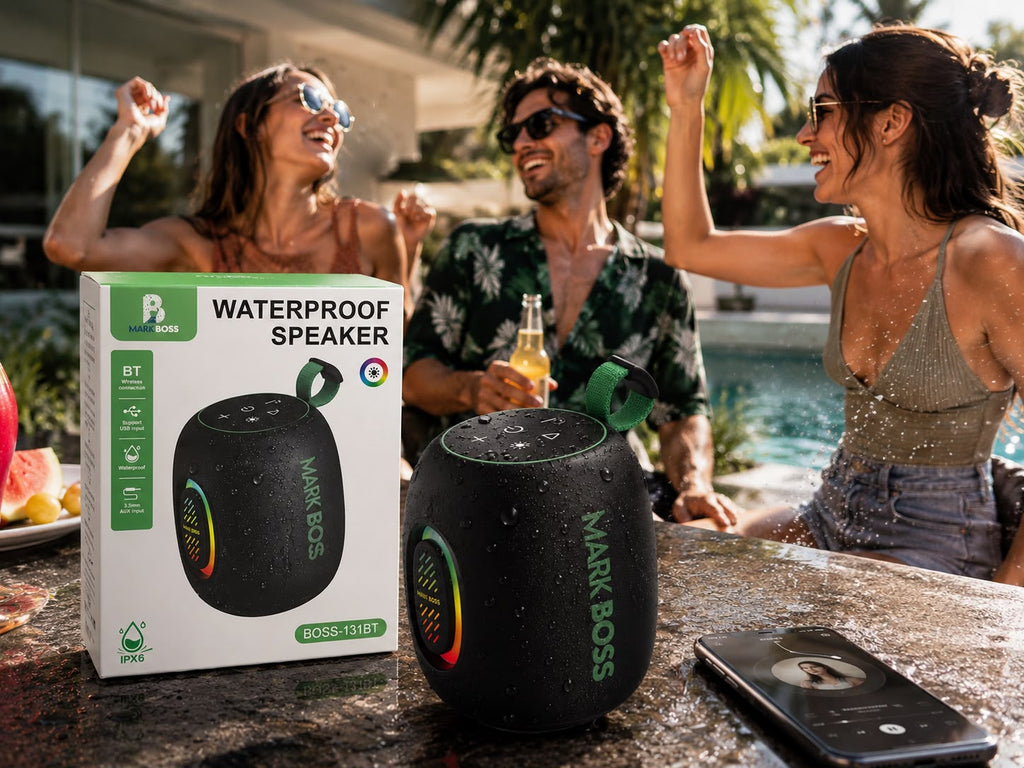 PARLANTE WATERPROOF DE MARK BOSS. C