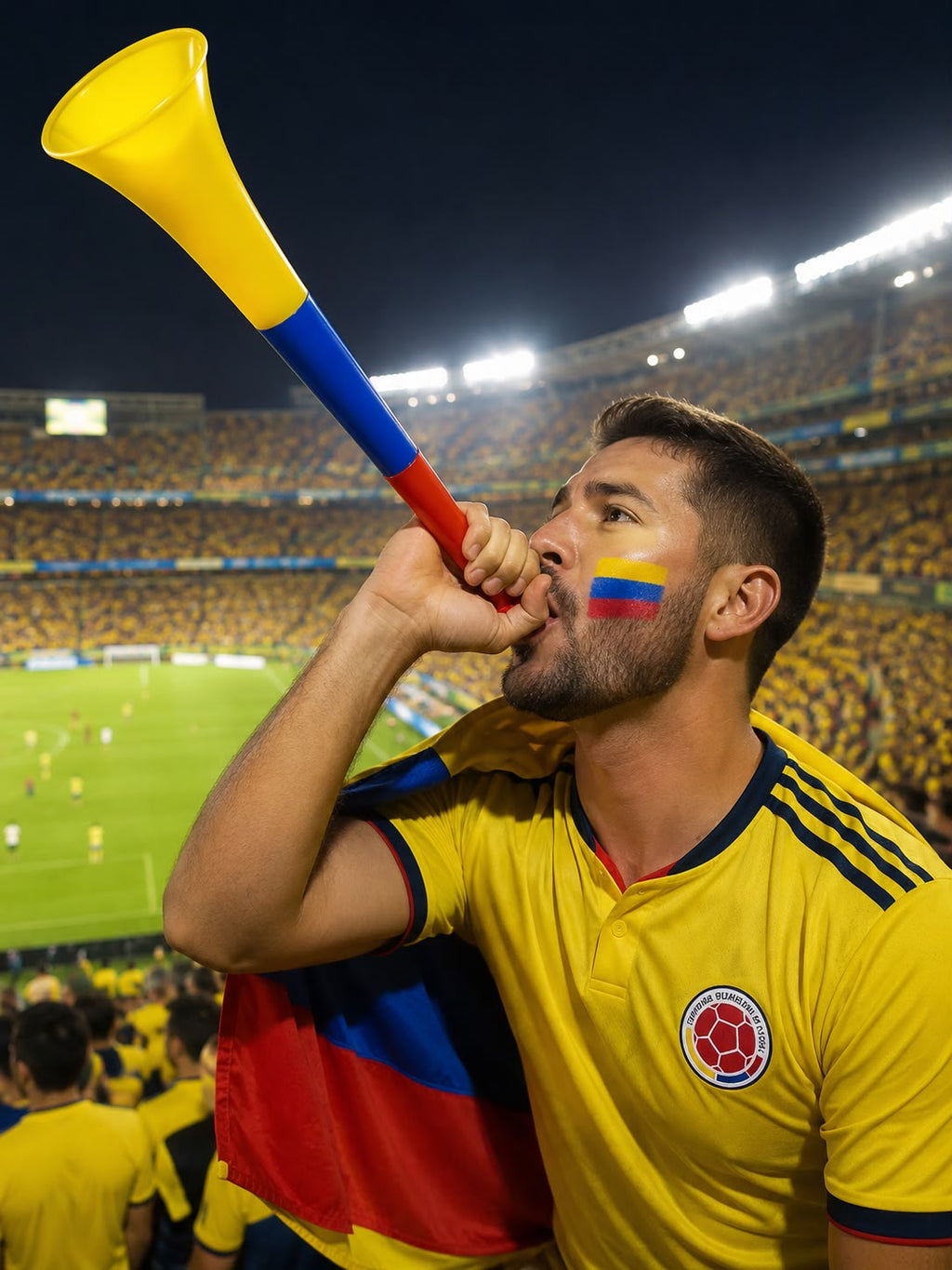 CORNETA GRANDE DE LA SELECCIÓN COLOMBIA
