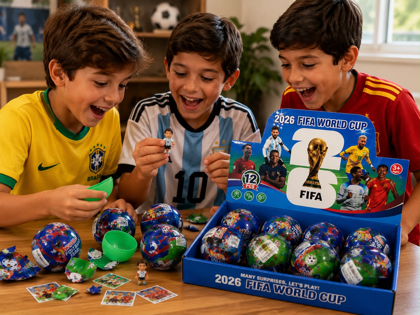 BOLAS SORPRESAS DEL MUNDIAL. E2N2