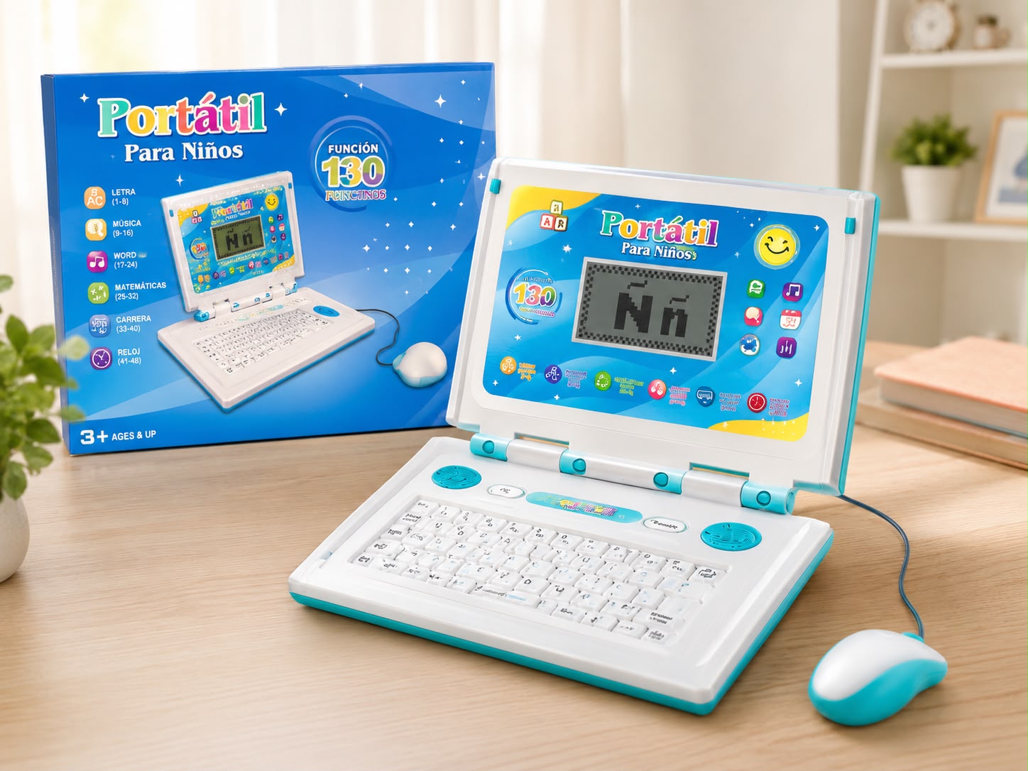 COMPUTADOR PORTÁTIL PARA NIÑOS. E7N2