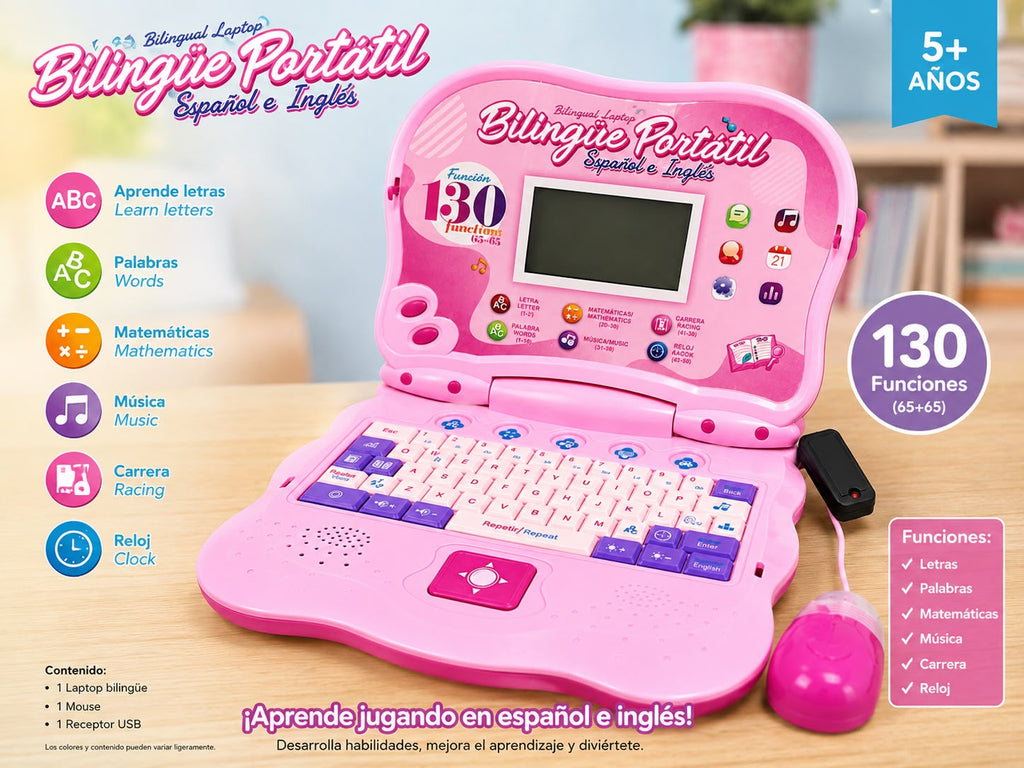 COMPUTADOR PORTÁTIL PARA NIÑOS. E7N2