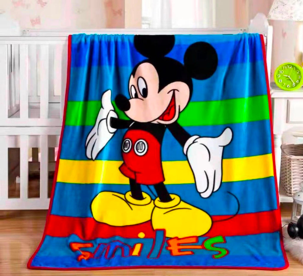 COBIJA INFANTIL MICKEY MOUSE