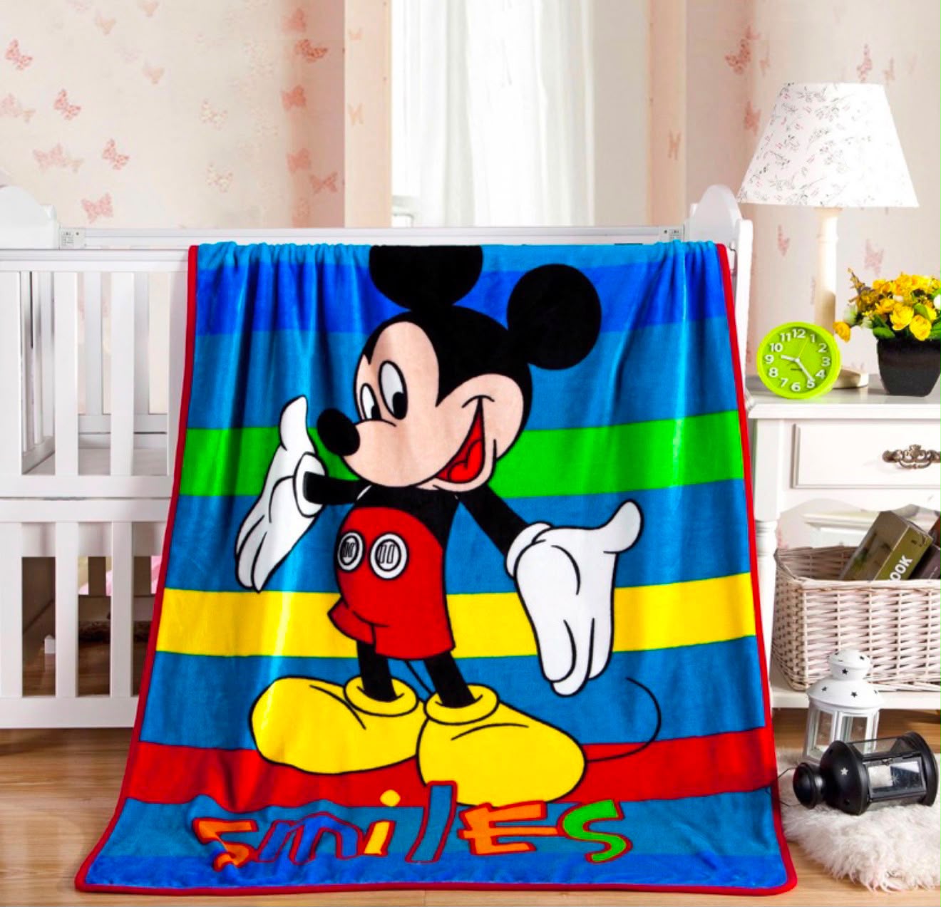 COBIJA INFANTIL MICKEY MOUSE