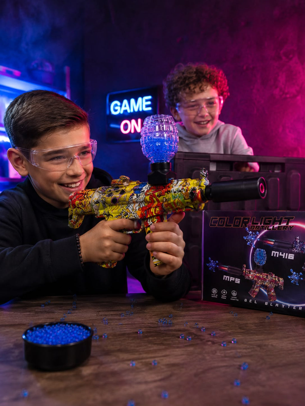 PISTOLA DE HIDROGEL. E7N3