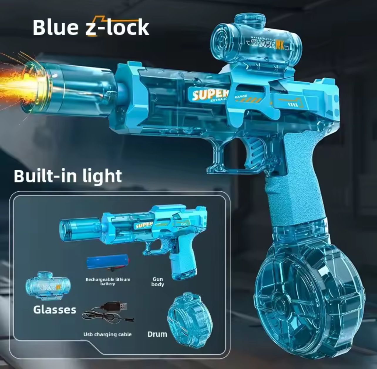 PISTOLA DE AGUA.