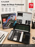 KIT DE DIBUJO 70 pcs. E9N3