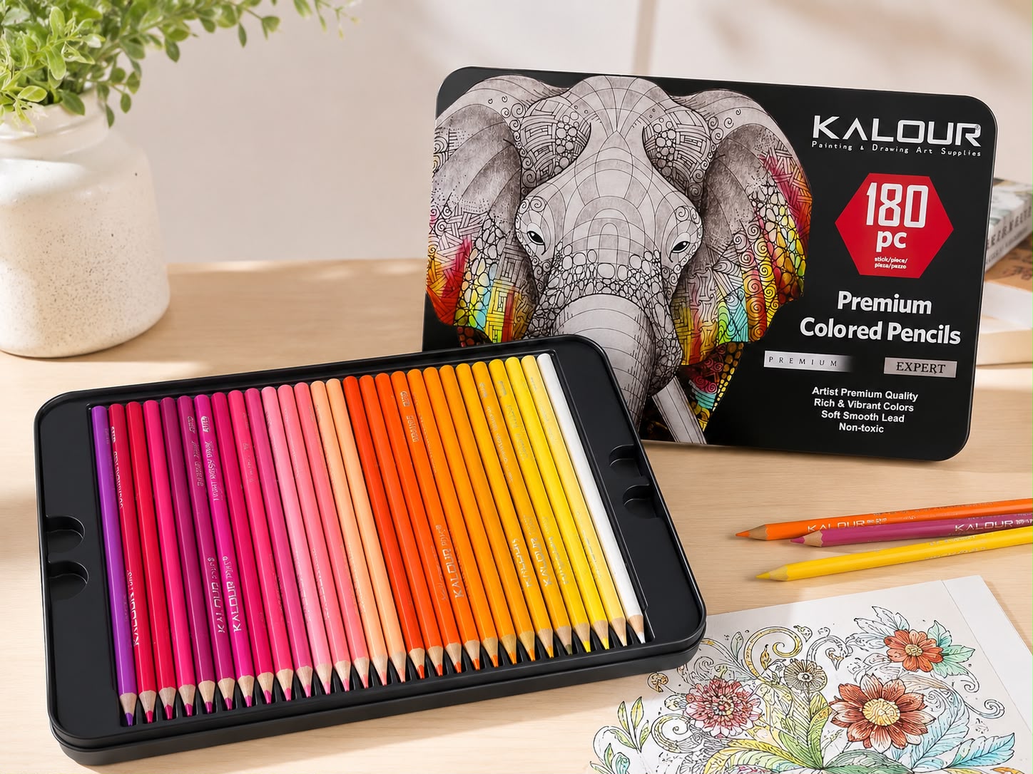 SET DE COLORES X180 PREMIUM. E9N3