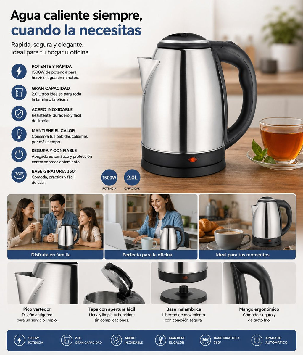 HERVIDOR DE AGUA LOVESHOME