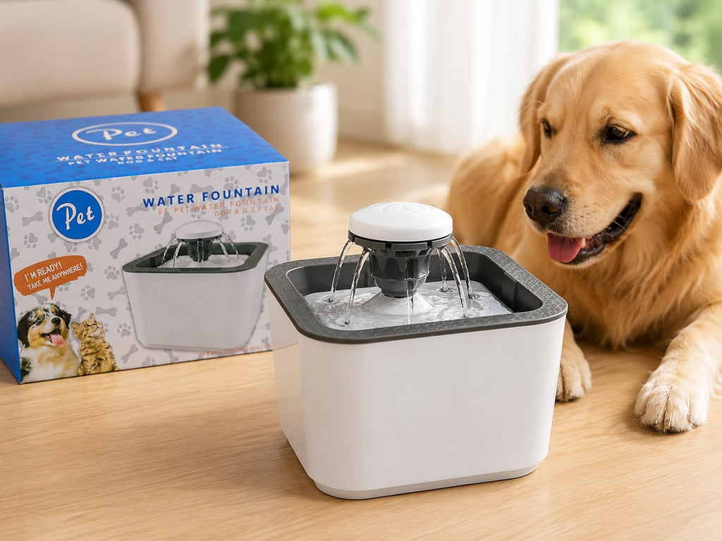 FUENTE DE AGUA PARA MASCOTA. E5N4