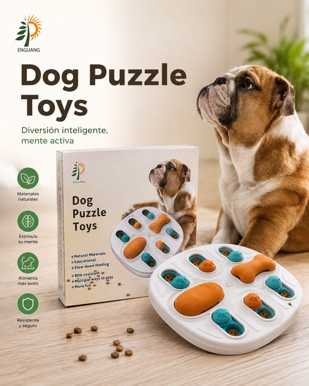 COMEDERO INTERACTIVO PARA MASCOTAS. P