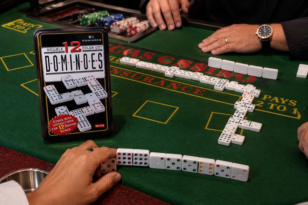 DOMINÓ DOBLE FICHAS X91. E2N3