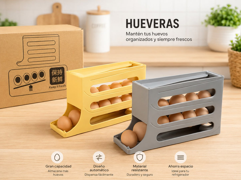 ORGANIZADOR DE HUEVOS. E8N2