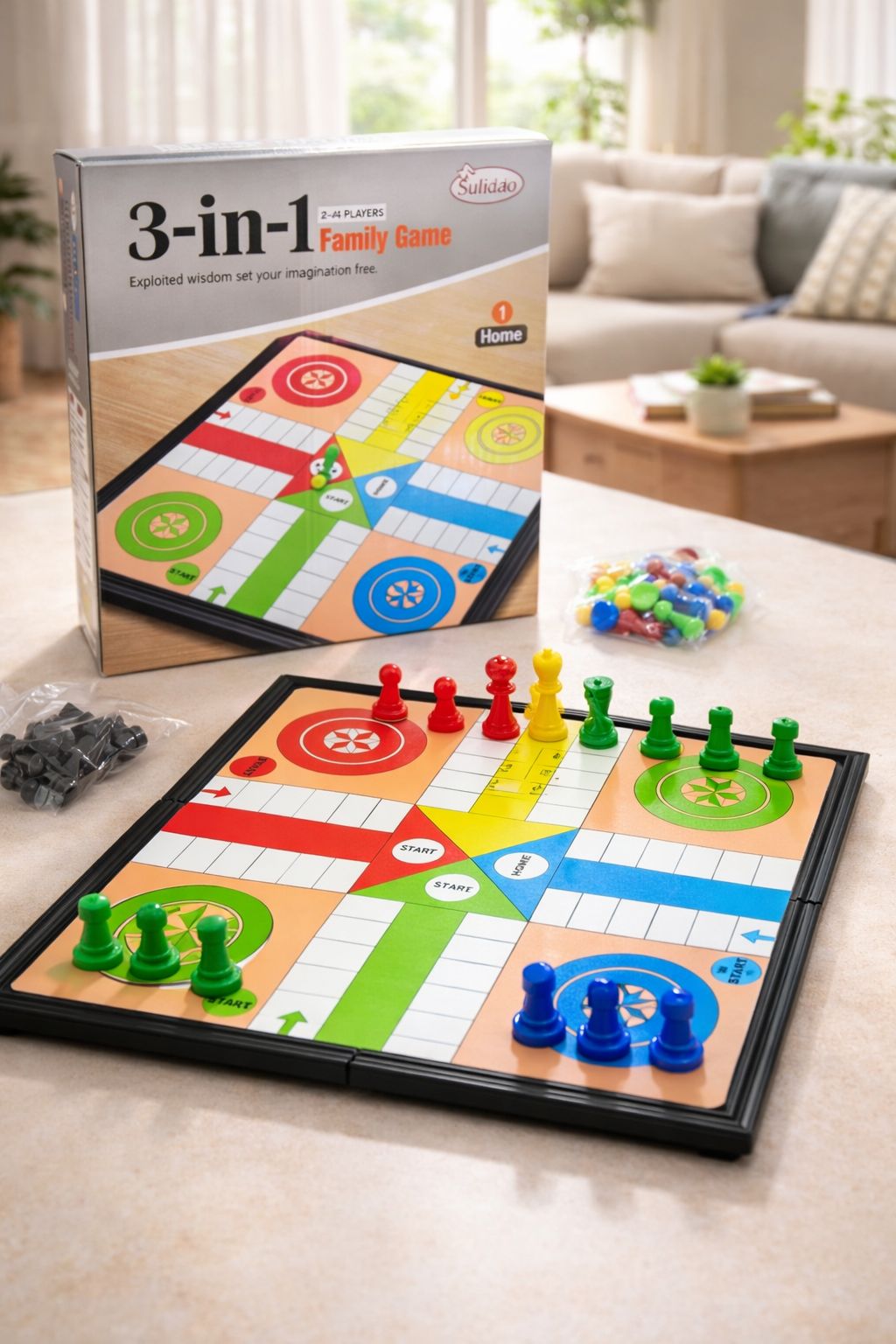 3EN1 JUEGOS EN FAMILIA. E7N2