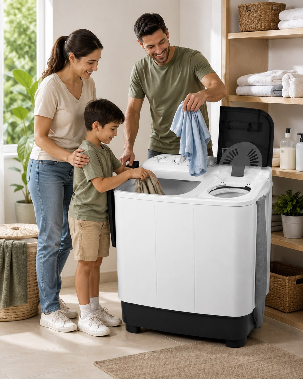 LAVADORA SEMIAUTOMÁTICA MARCA KALLEY