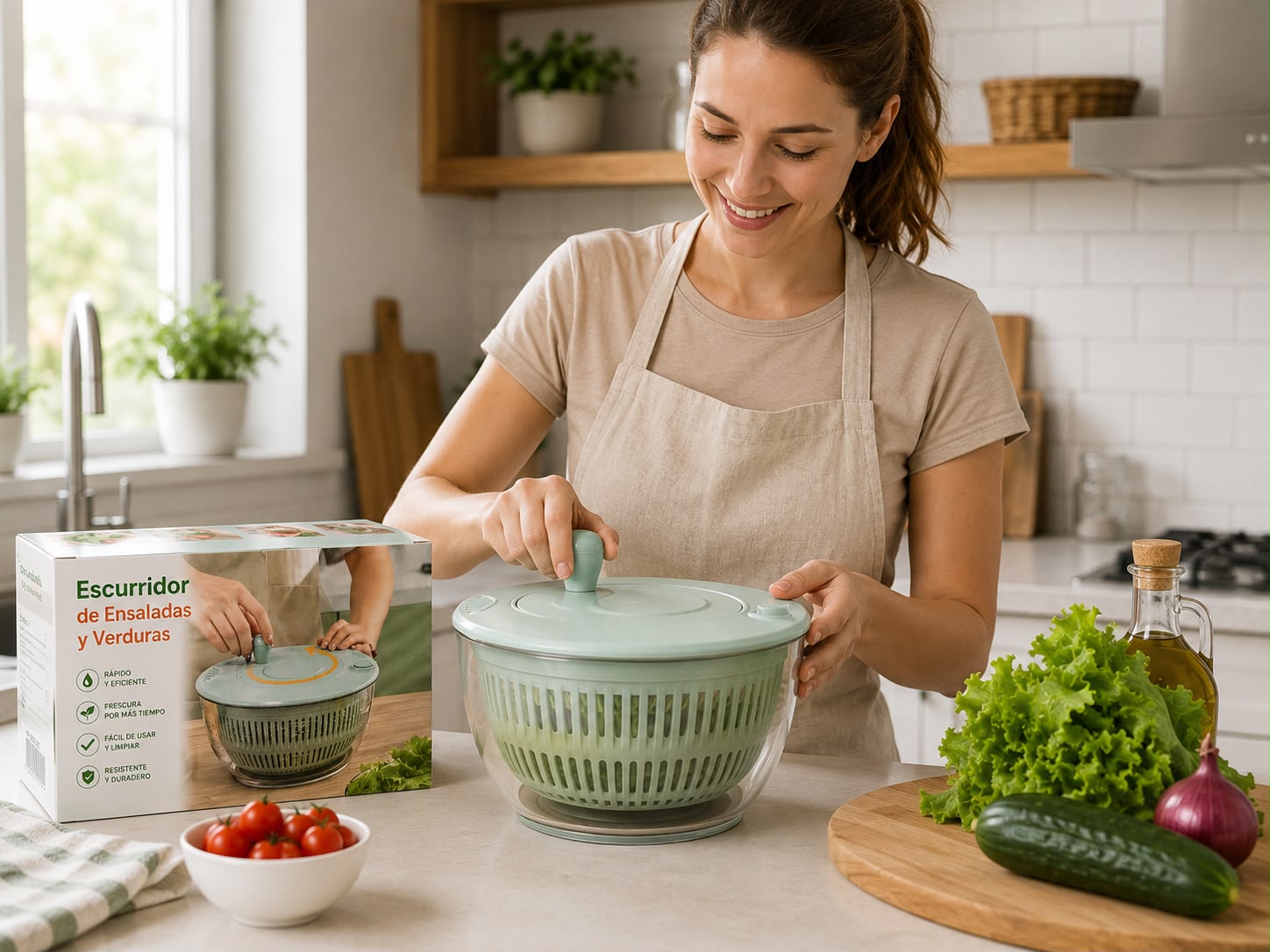 ESCURRIDOR DE VERDURAS. E2N1