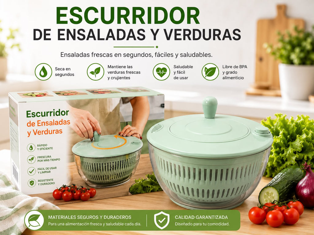 ESCURRIDOR DE VERDURAS. E2N1