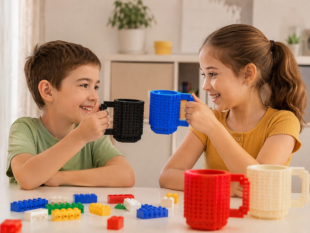 VASOS TIPO LEGO. E3N3