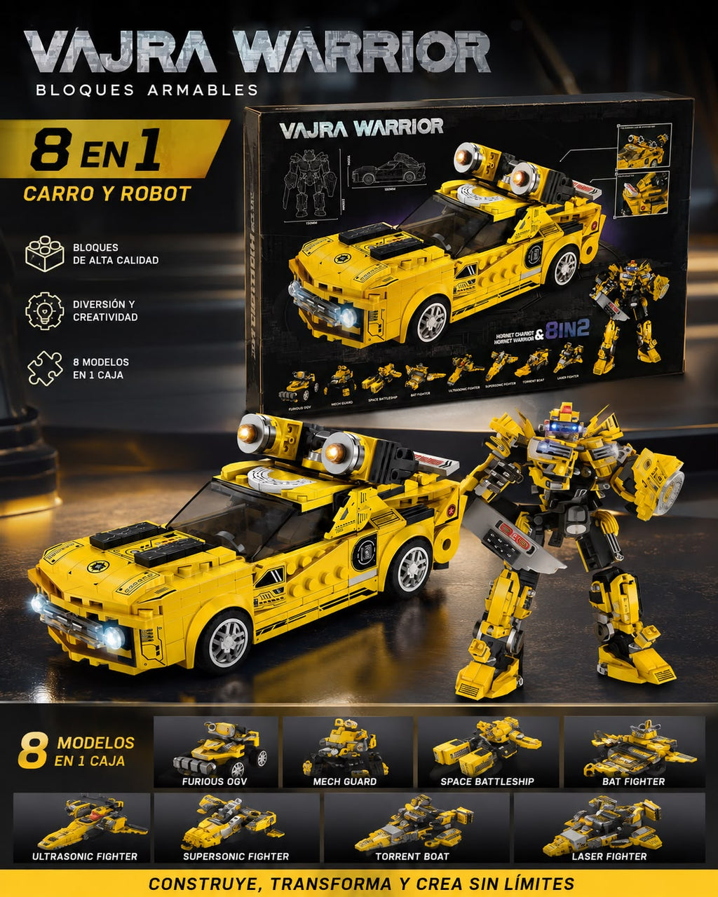 LEGO TRANSFORME 2en1. P