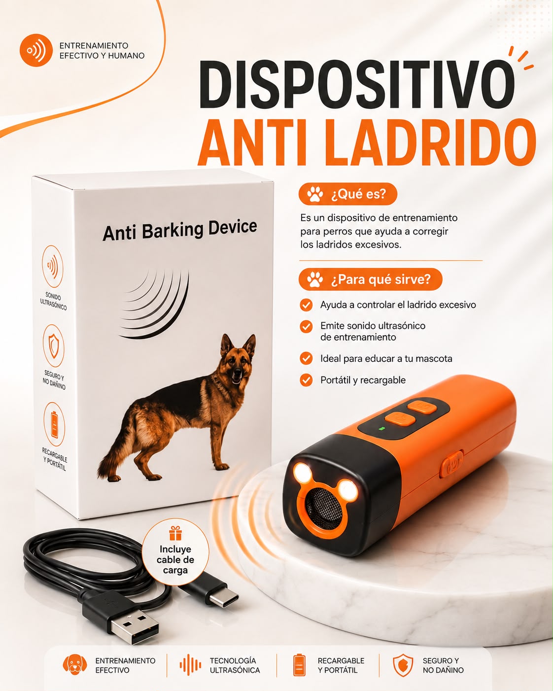 DISPOSITIVO ANTI LADRIDOS. C28