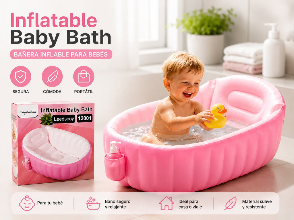 BAÑERA INFLABLE.3N1