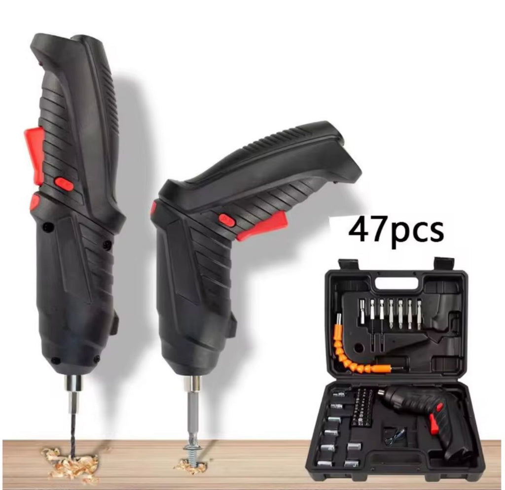 DESTORNILLADOR ELÉCTRICO INALÁMBRICO 47 EN 1 ⚡