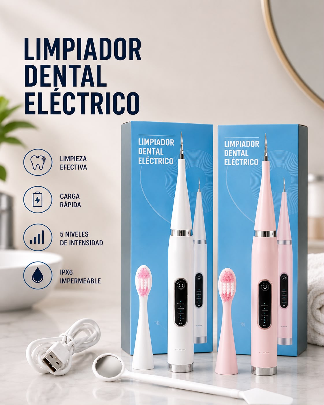 CEPILLO DENTAL ELECTRICO. C12