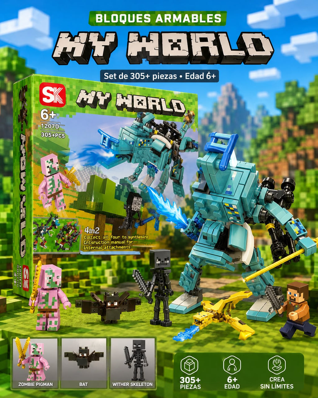 LEGOS ARMABLES. P