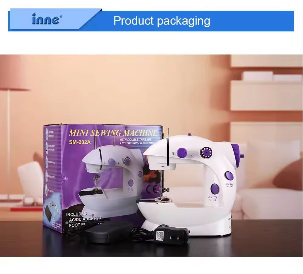 MINI MÁQUINA DE COSER. E9N4
