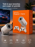 PROYECTOR CON JUEGOS Y DOS CONTROLES. E3N4