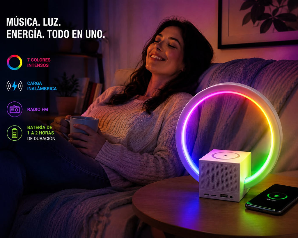 PARLANTE ARO DE LUZ. E2N2