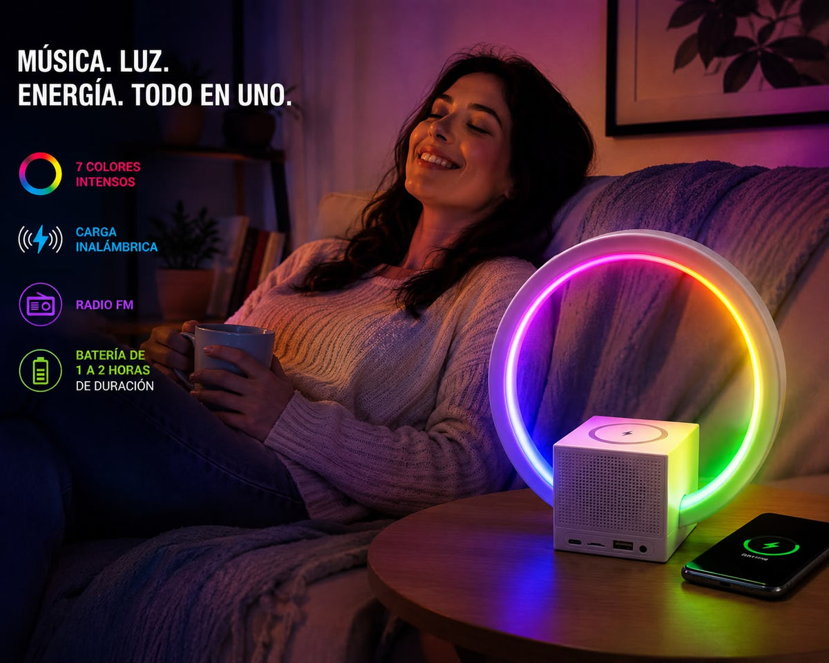 PARLANTE ARO DE LUZ. E2N2