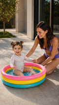 ¡PISCINA INFLABLE INFANTIL INTEX! 💦E7N2