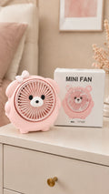 🌸💨 MINI VENTILADOR ROSADO 💨🌸C26