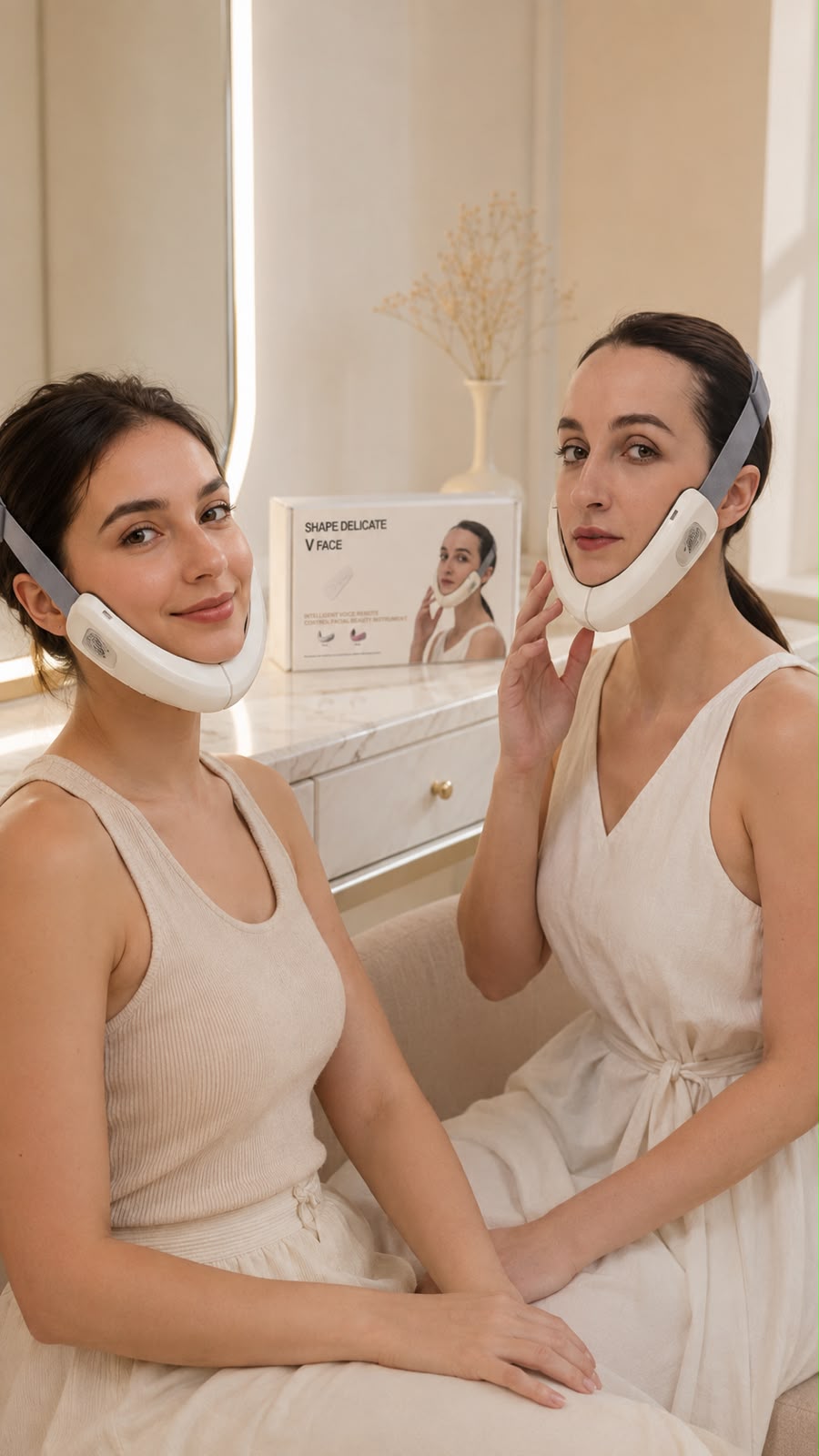 ✨ MASAJEADOR FACIAL INTELIGENTE V FACE ✨E4N3