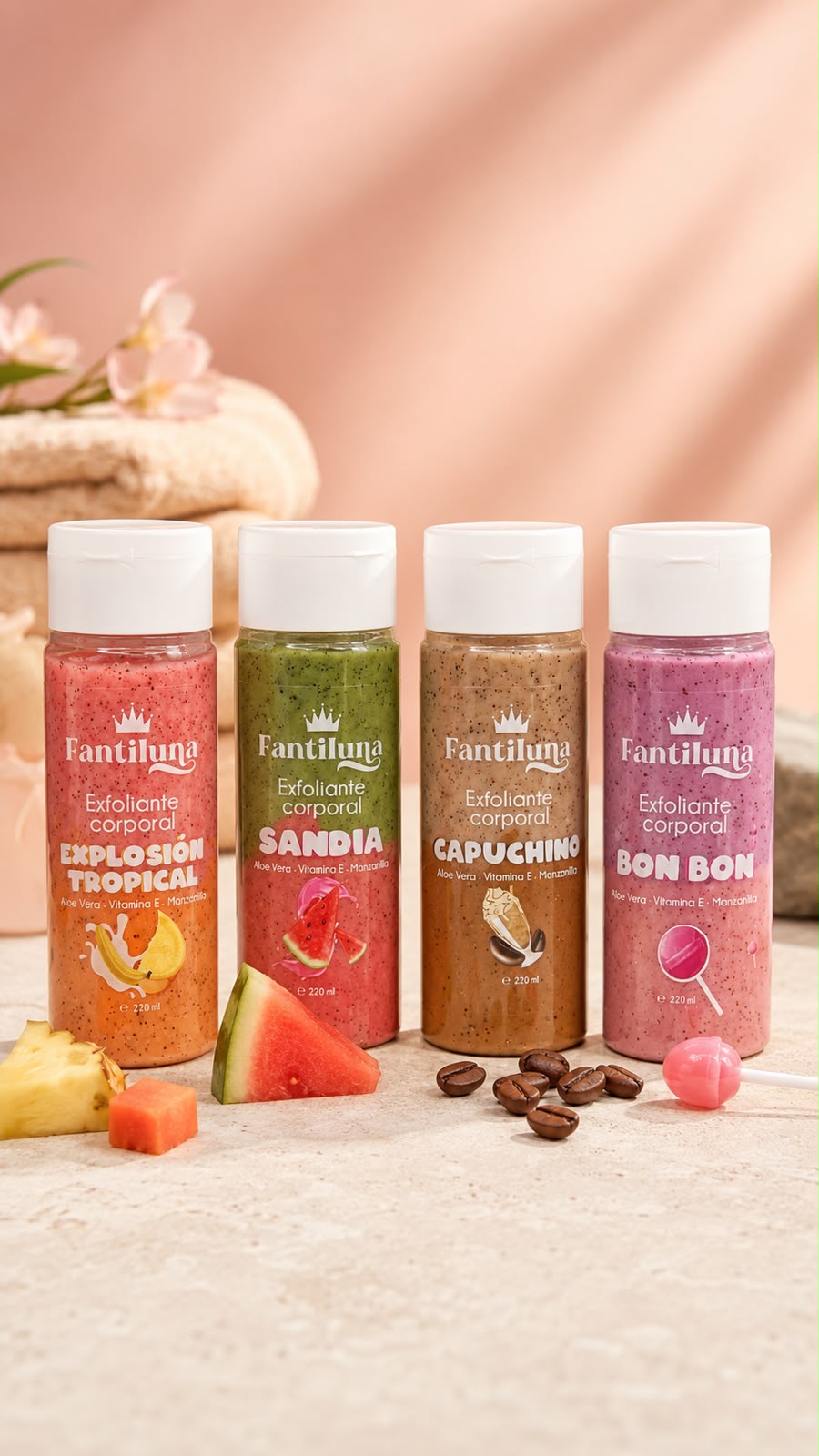 ✨ EXFOLIANTES CORPORALES FANTILUNA. E1