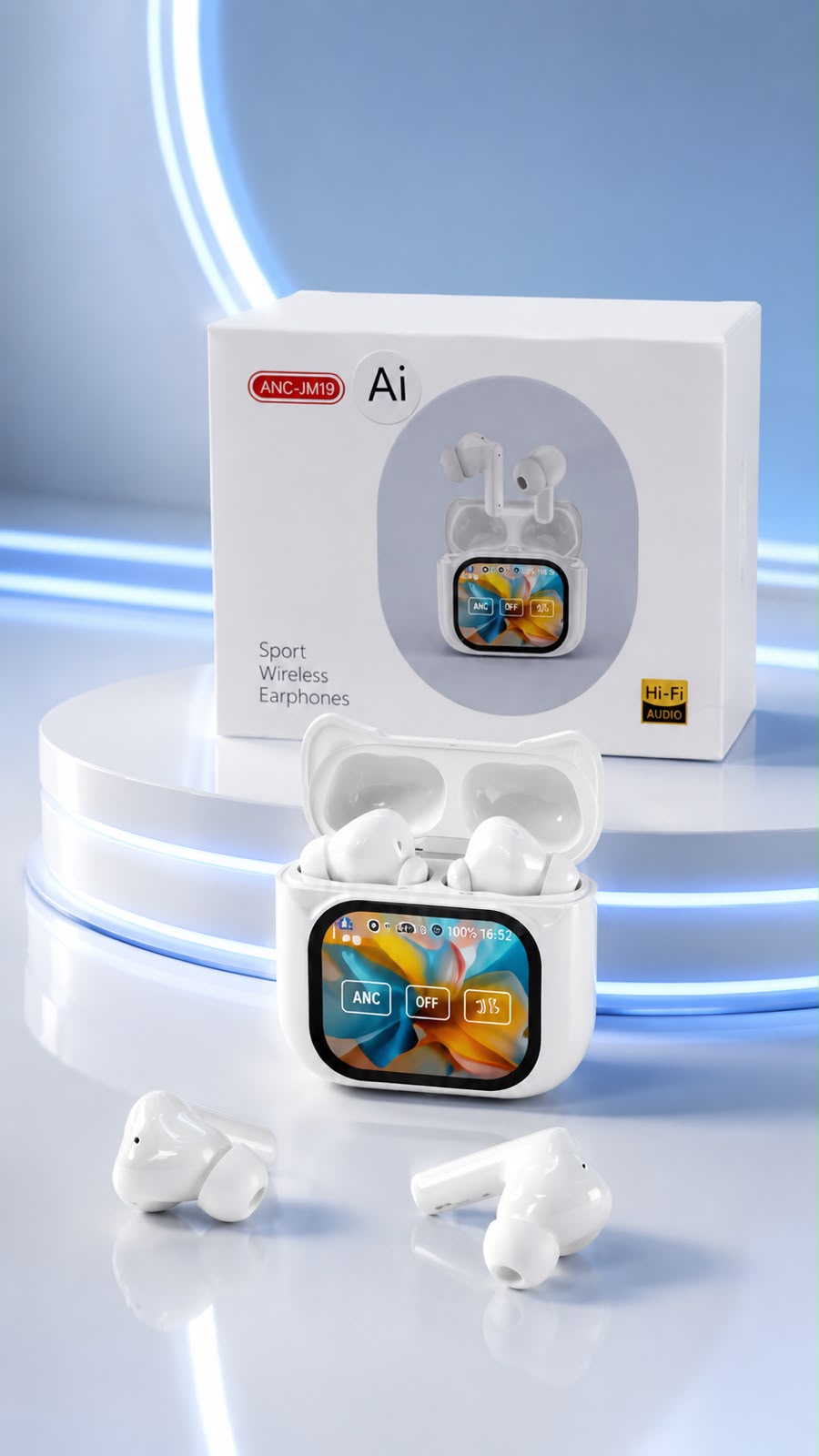 AUDÍFONOS BLUETOOTH ANC-JM19. C44